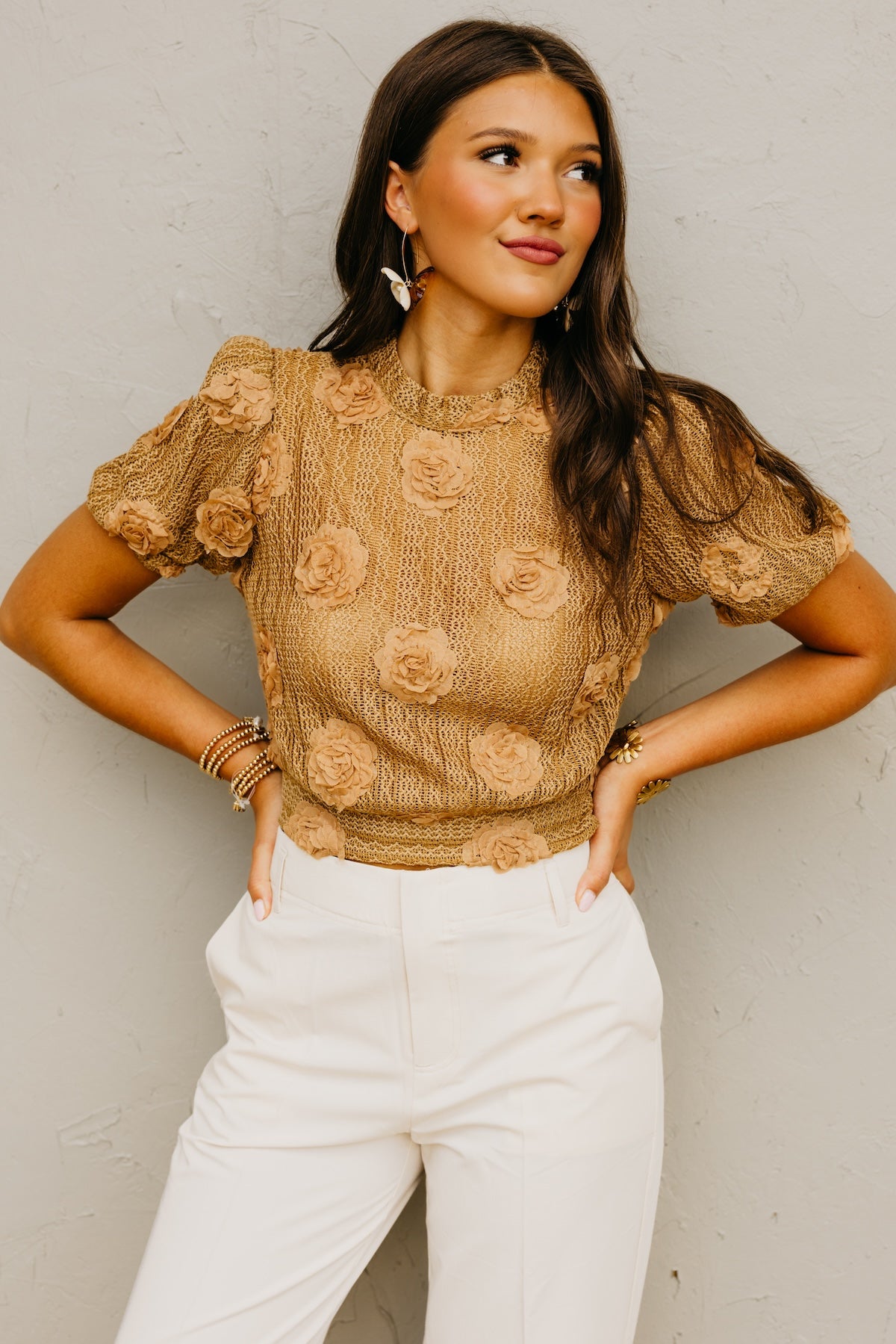 The Jillian Floral Knit Top