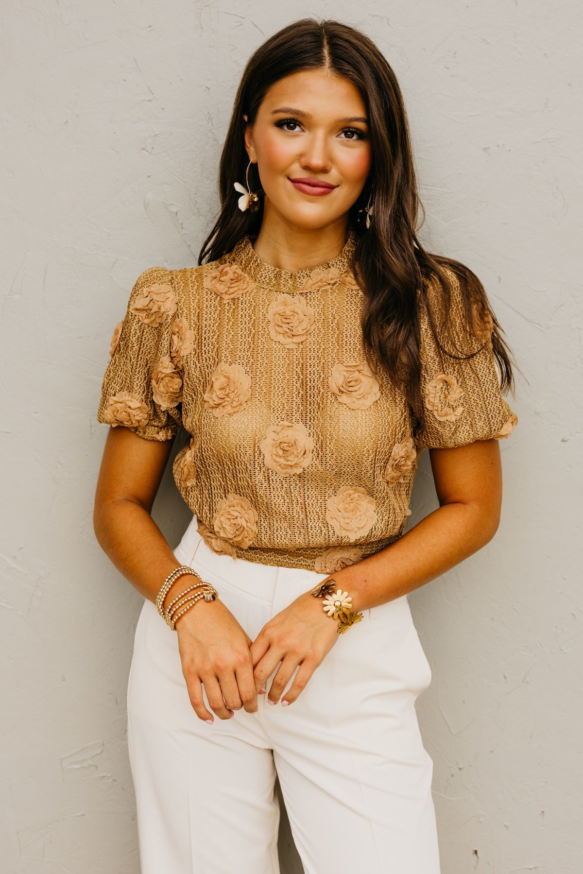 The Jillian Floral Knit Top