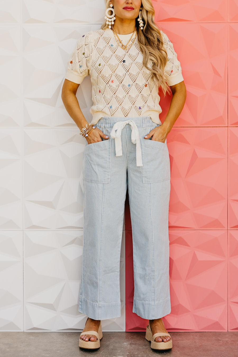 The Nehemiah Pinstripe Pants