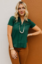 The Noor Eyelet Trim Top
