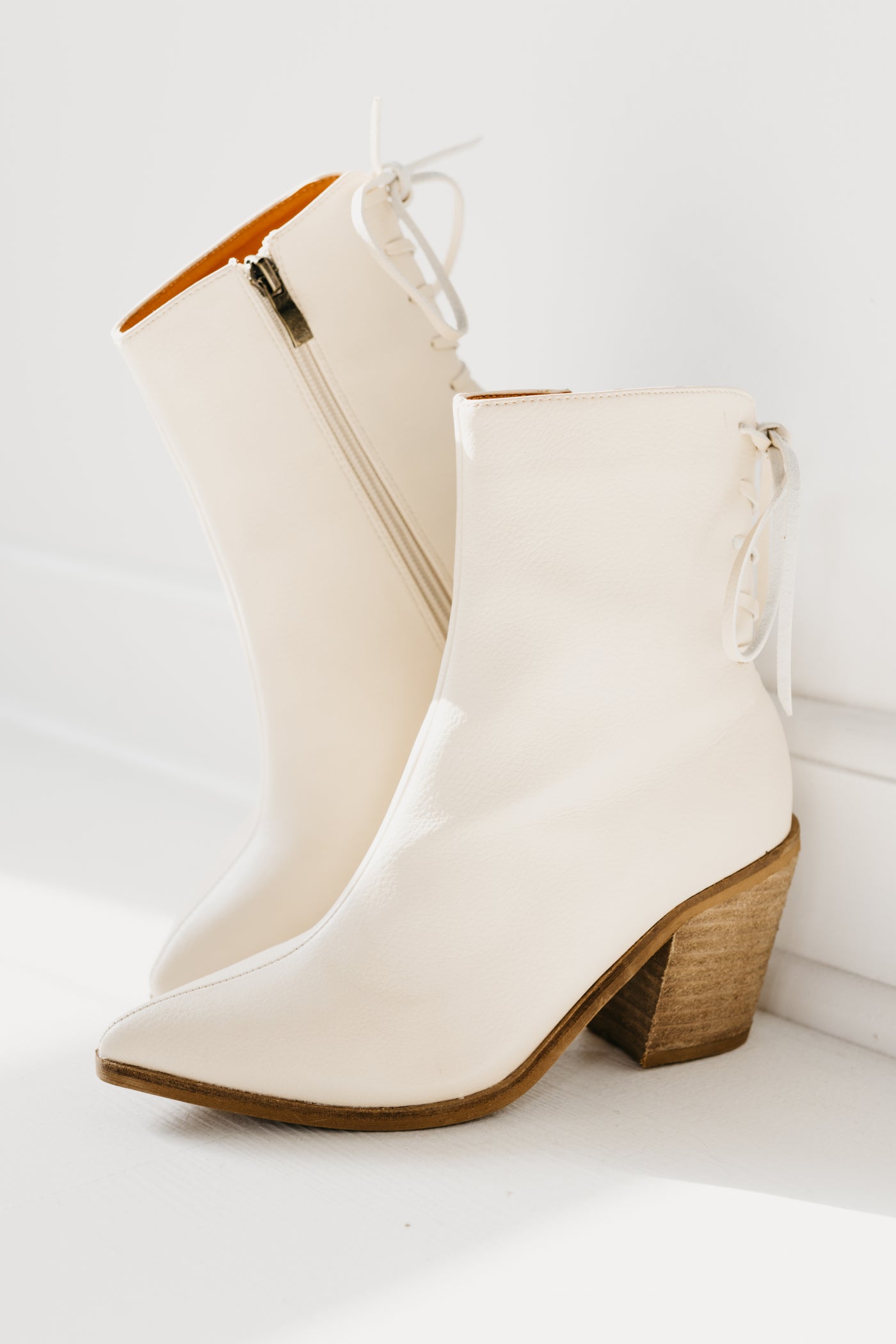 The Aster Lace Up Bootie  - FINAL SALE