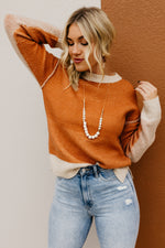 The Joselyn Reverse Seam Block Sweater