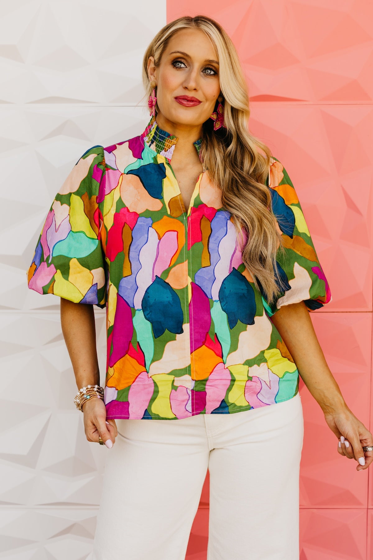 The Alison Puff Sleeve Top
