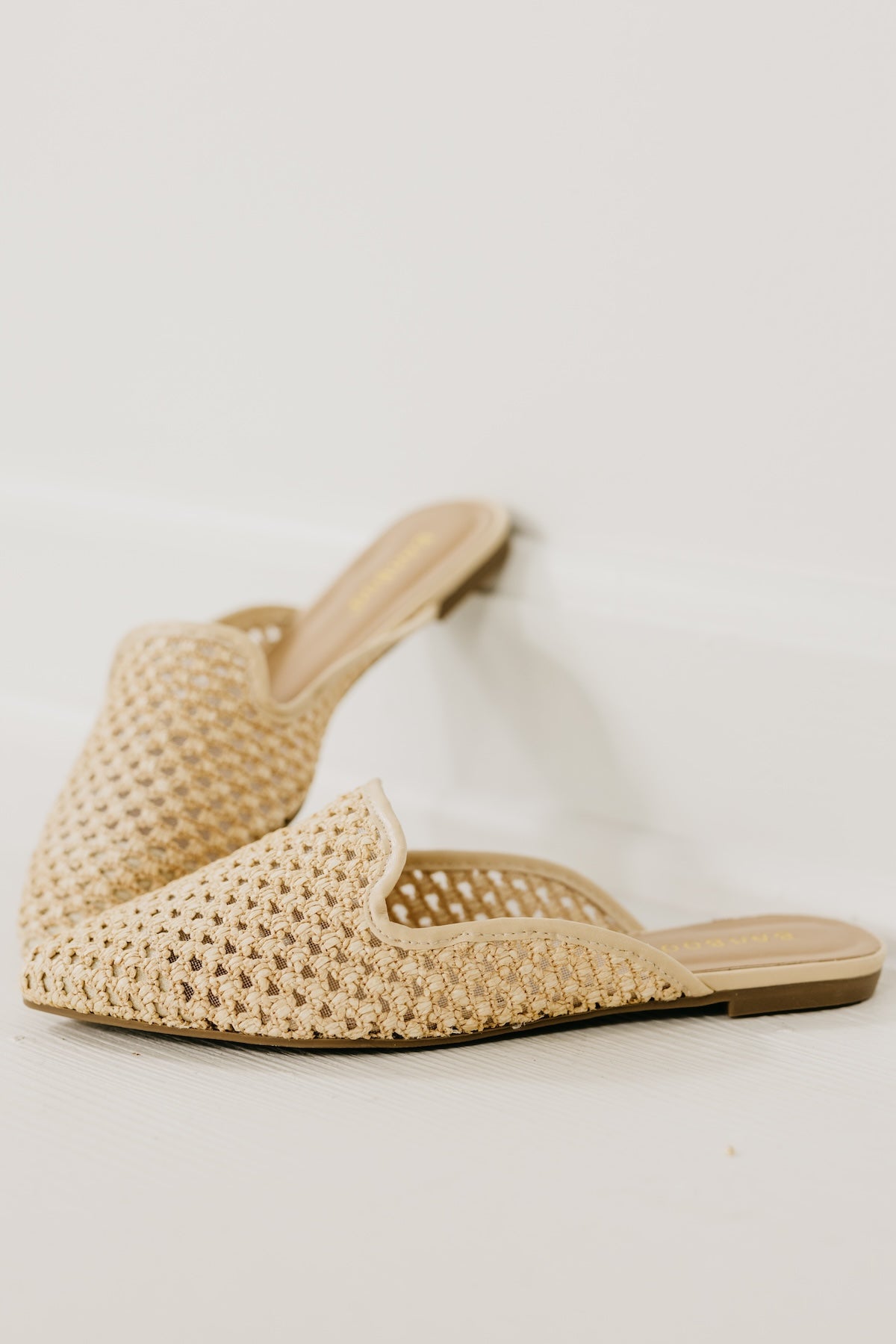 The Journal Raffia Mule