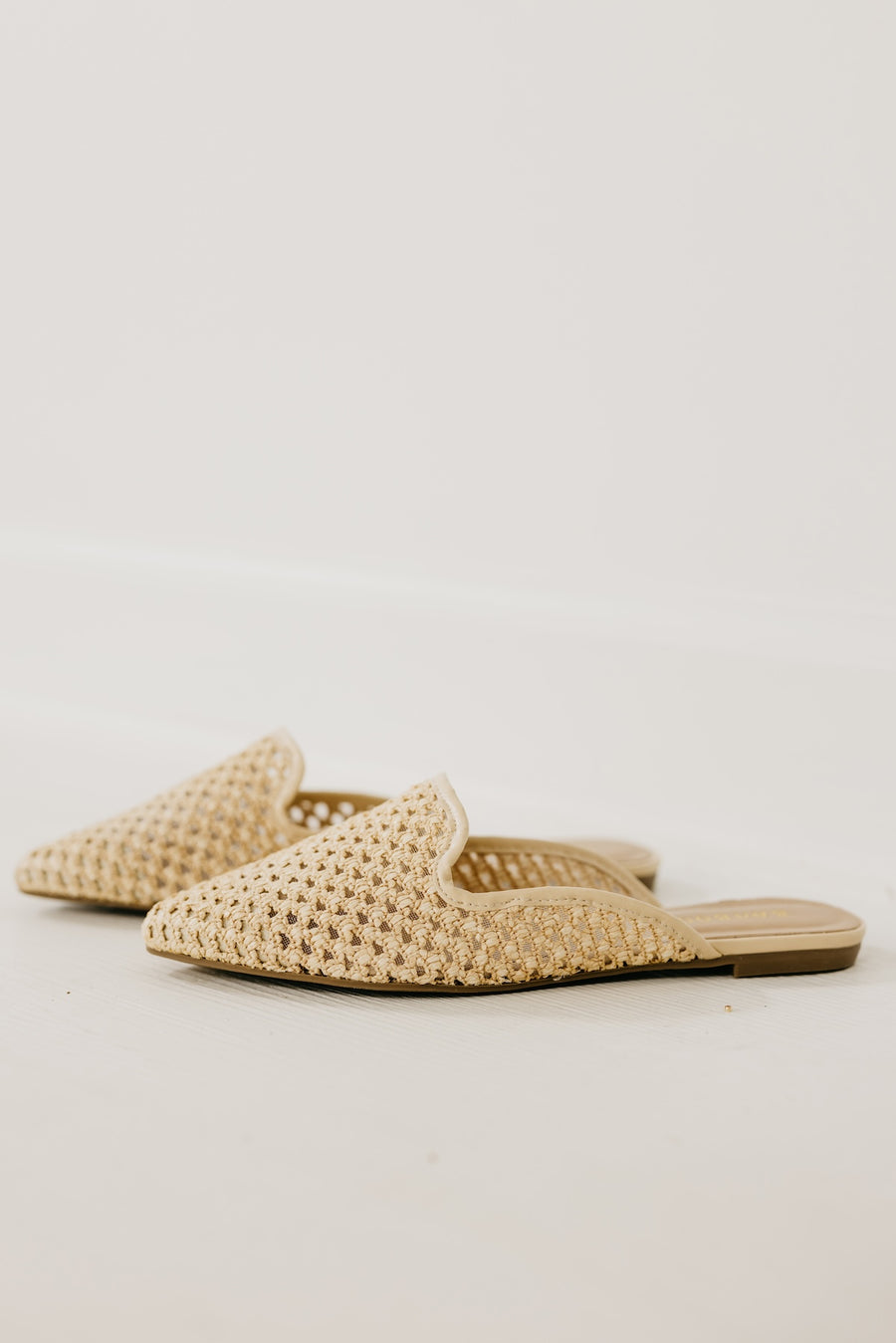 The Journal Raffia Mule