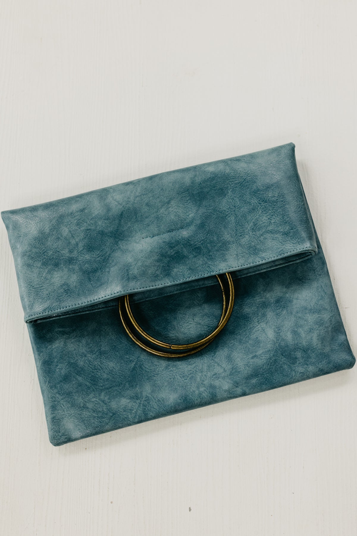 FOLD OVER O-RING CLUTCH - BLUSH – Salty Lime Boutique