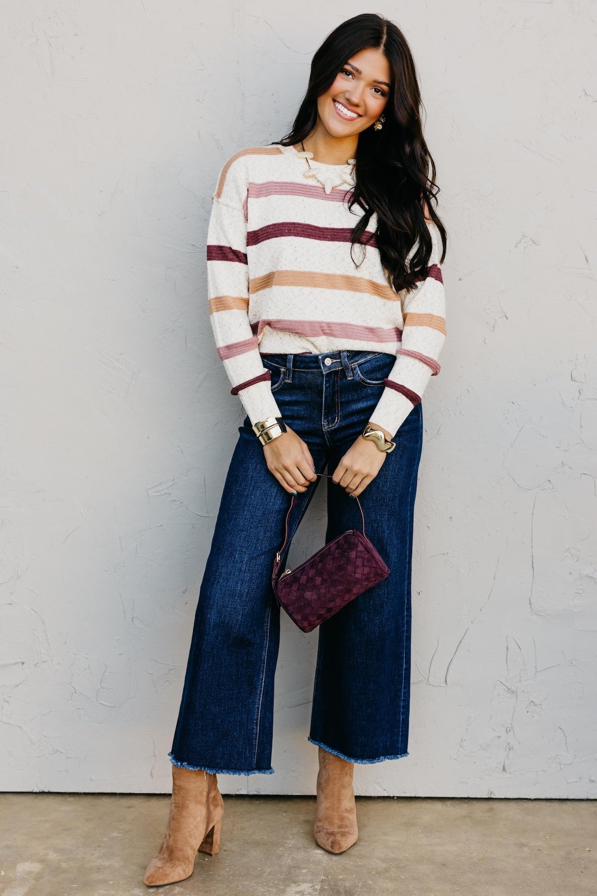 The Marlin Striped Funfetti Sweater