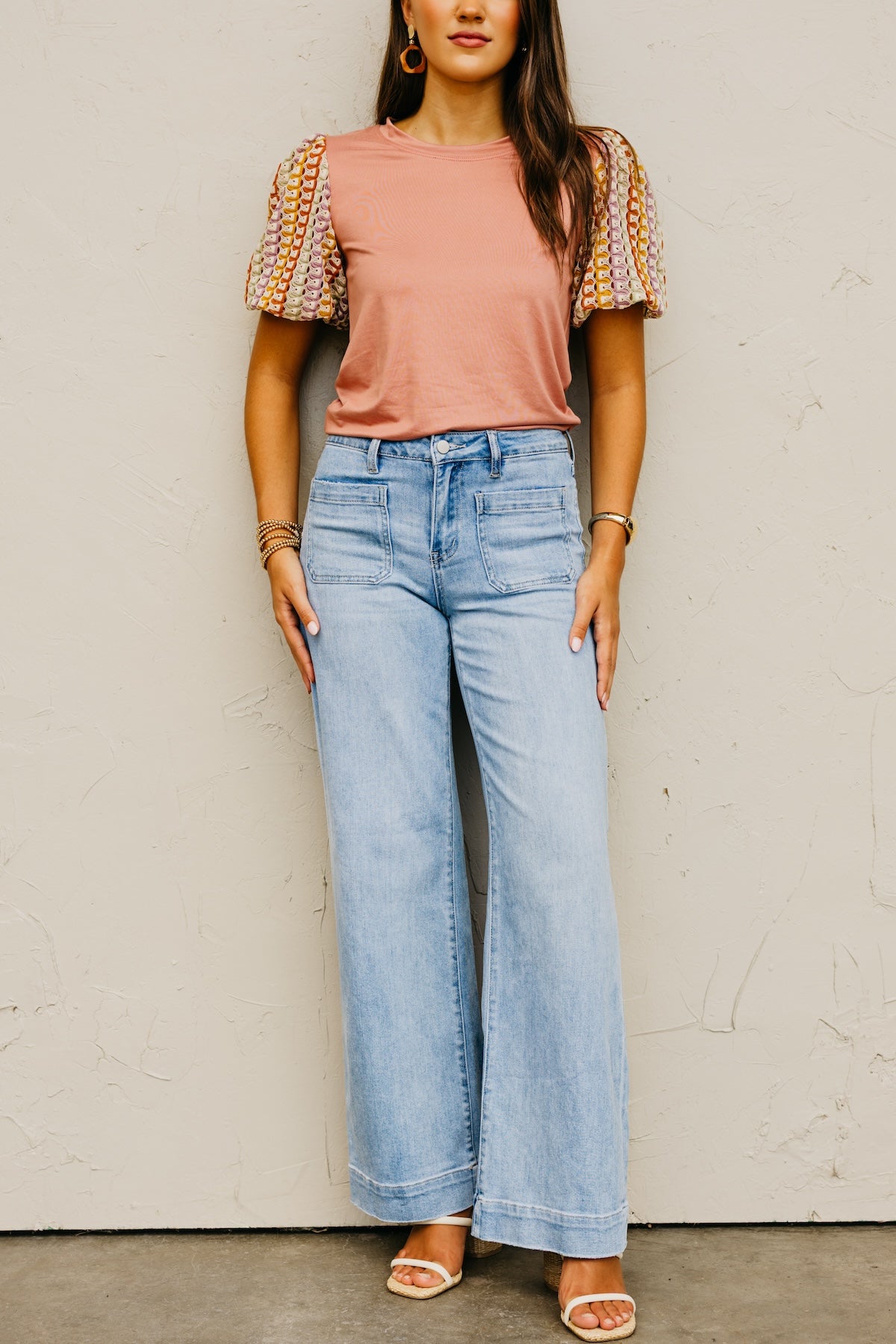 Flying Monkey | The Sara Patch Pocket Trouser Denim