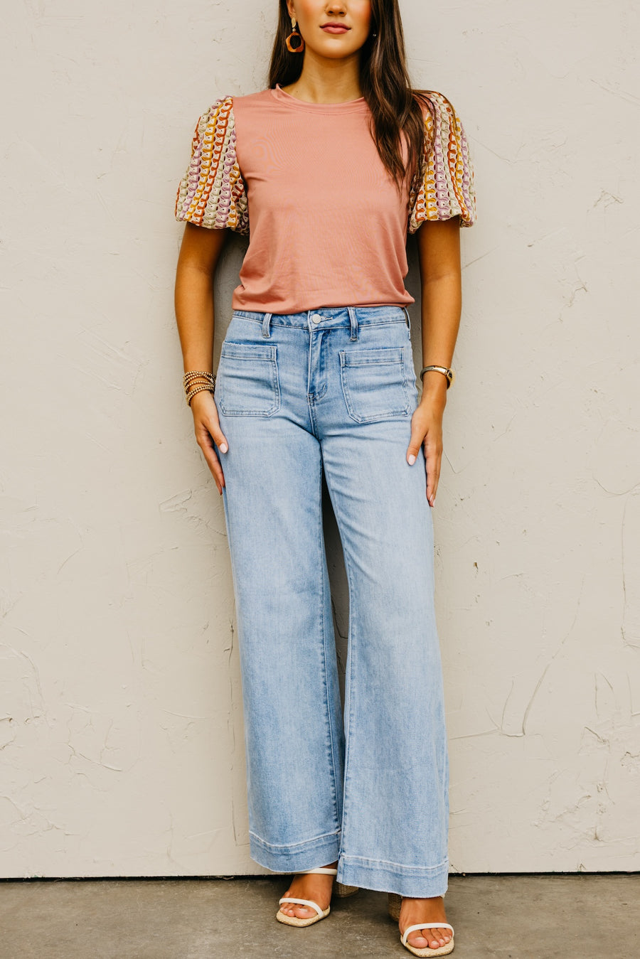 Flying Monkey | The Sara Patch Pocket Trouser Denim