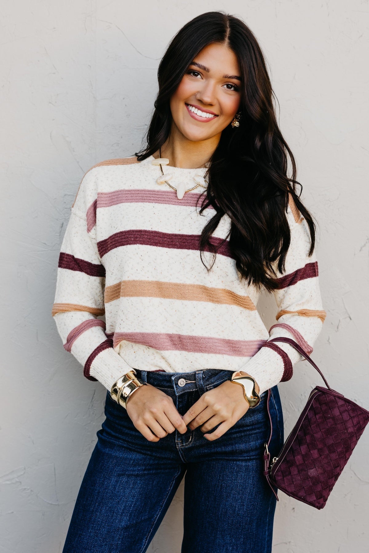 The Marlin Striped Funfetti Sweater