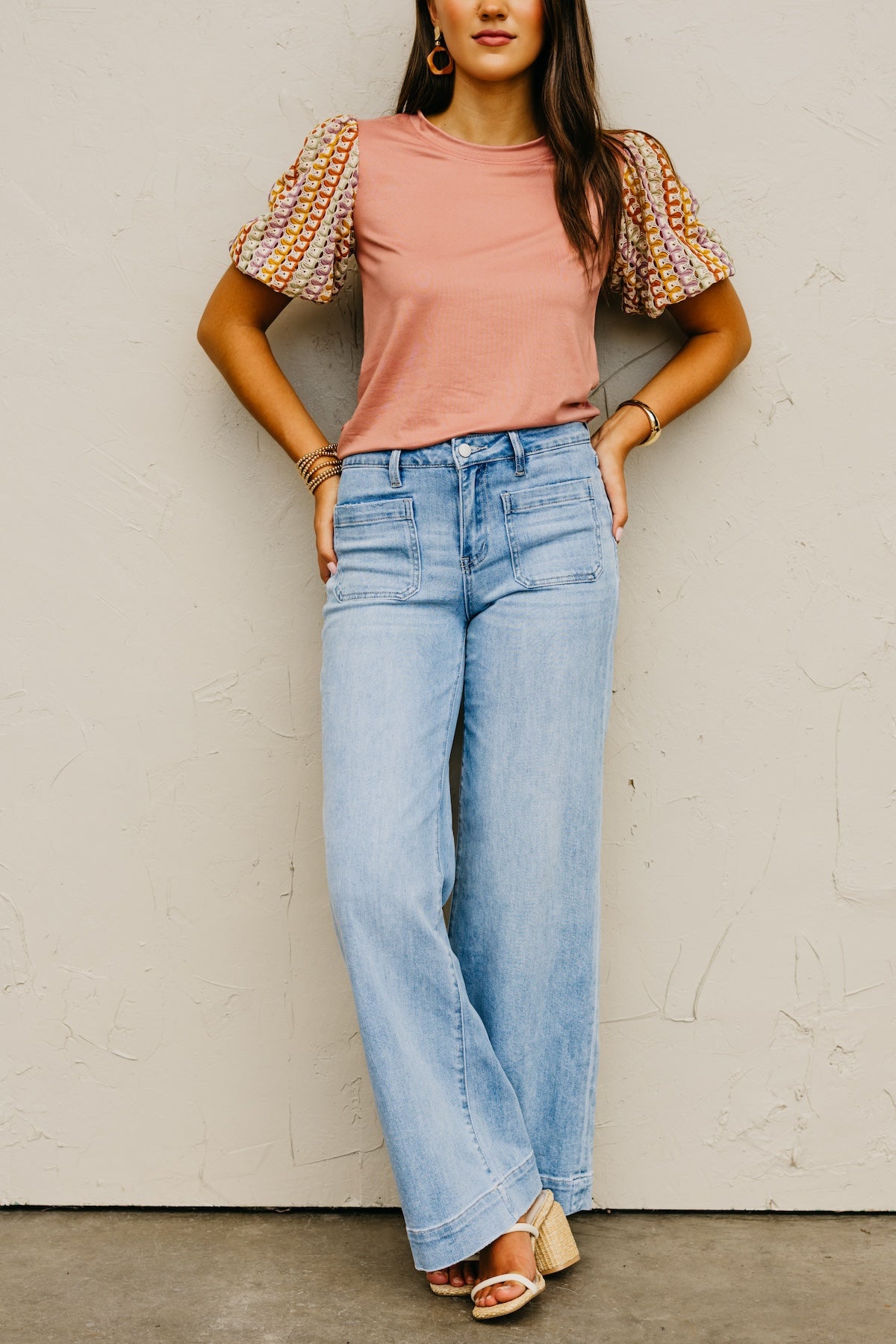 Flying Monkey | The Sara Patch Pocket Trouser Denim
