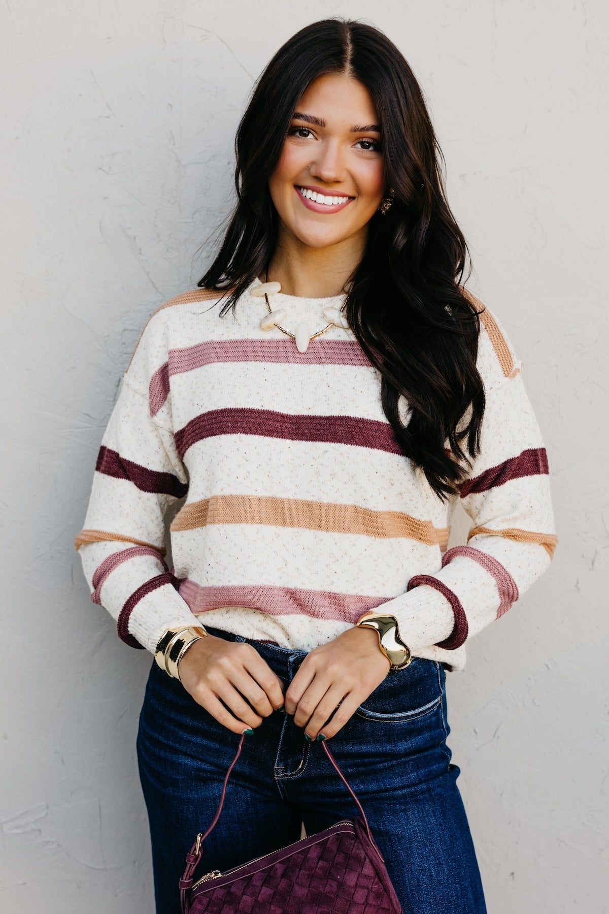 The Marlin Striped Funfetti Sweater