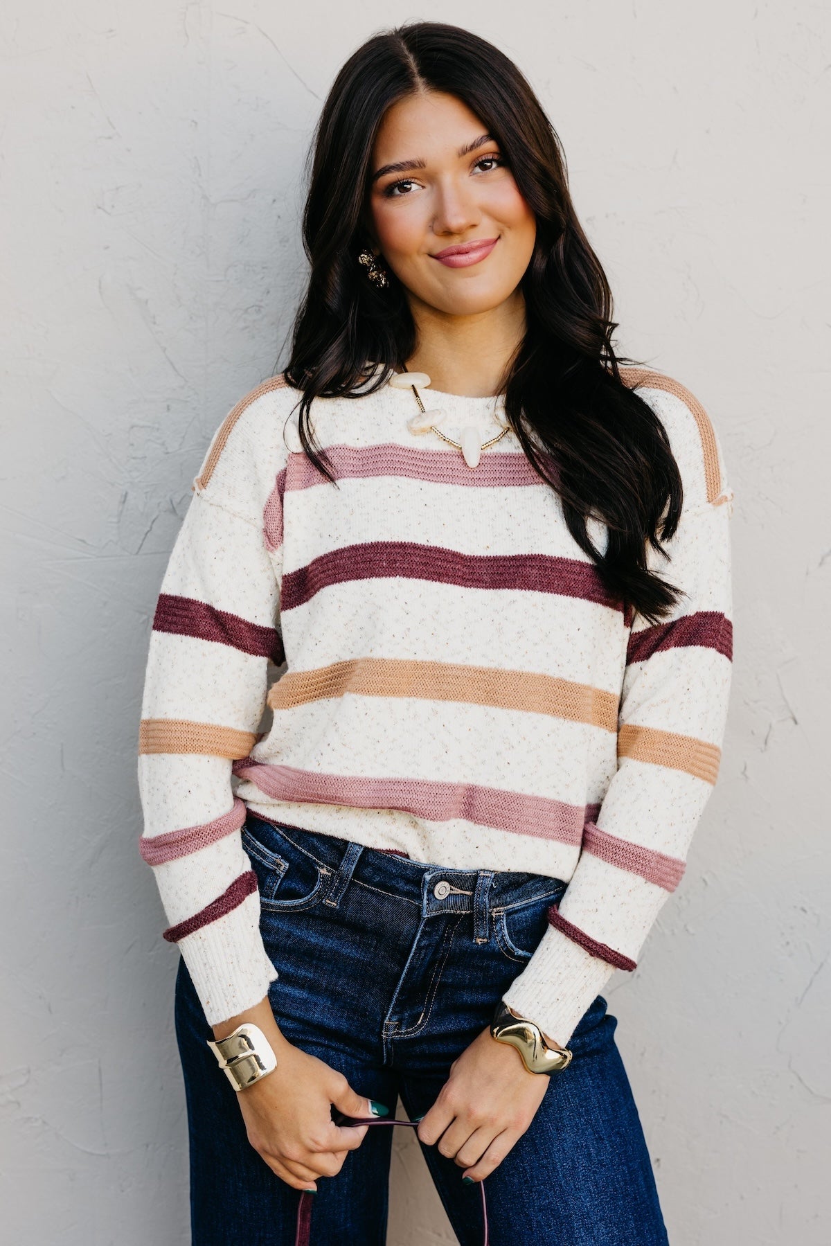 The Marlin Striped Funfetti Sweater