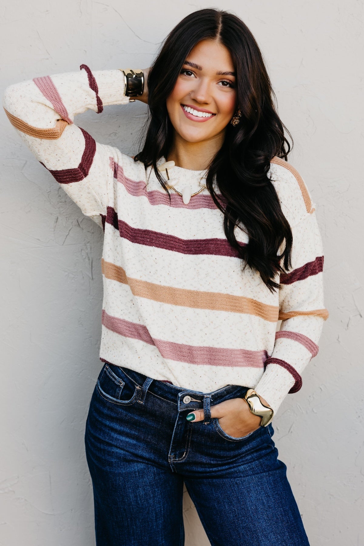 The Marlin Striped Funfetti Sweater