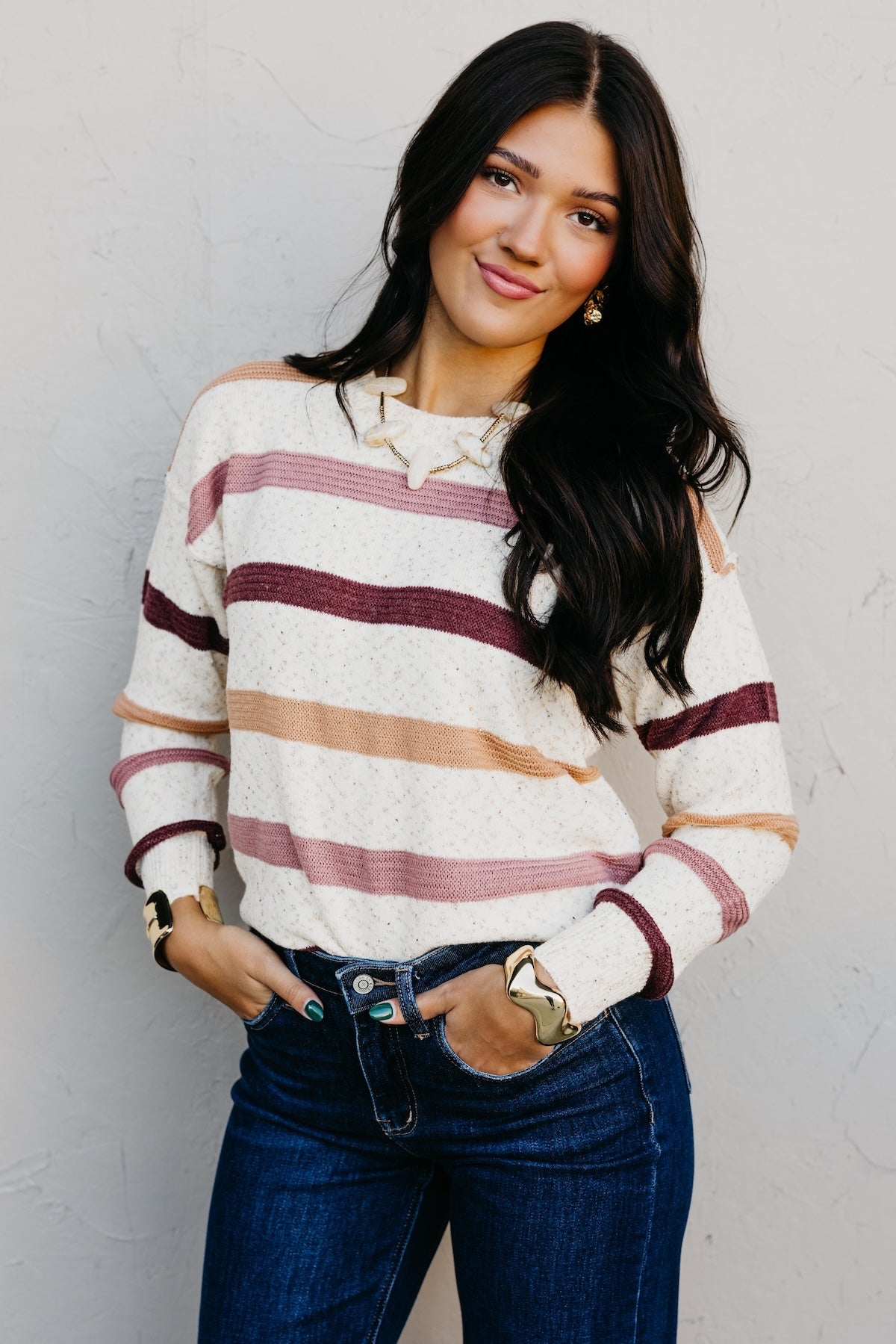 The Marlin Striped Funfetti Sweater