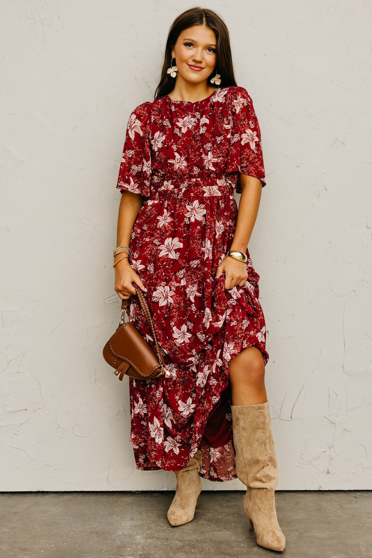 The Alvin Tiered Maxi Dress