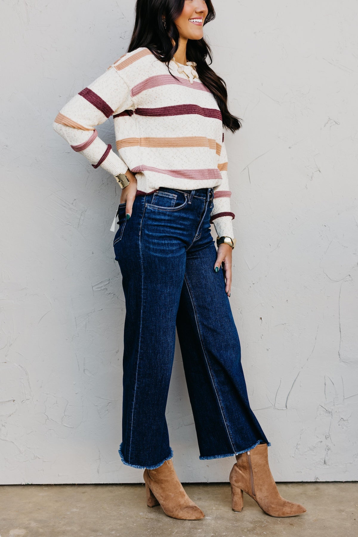 Bridge by Gly by Vervet Denim | High Rise Wide Leg Denim