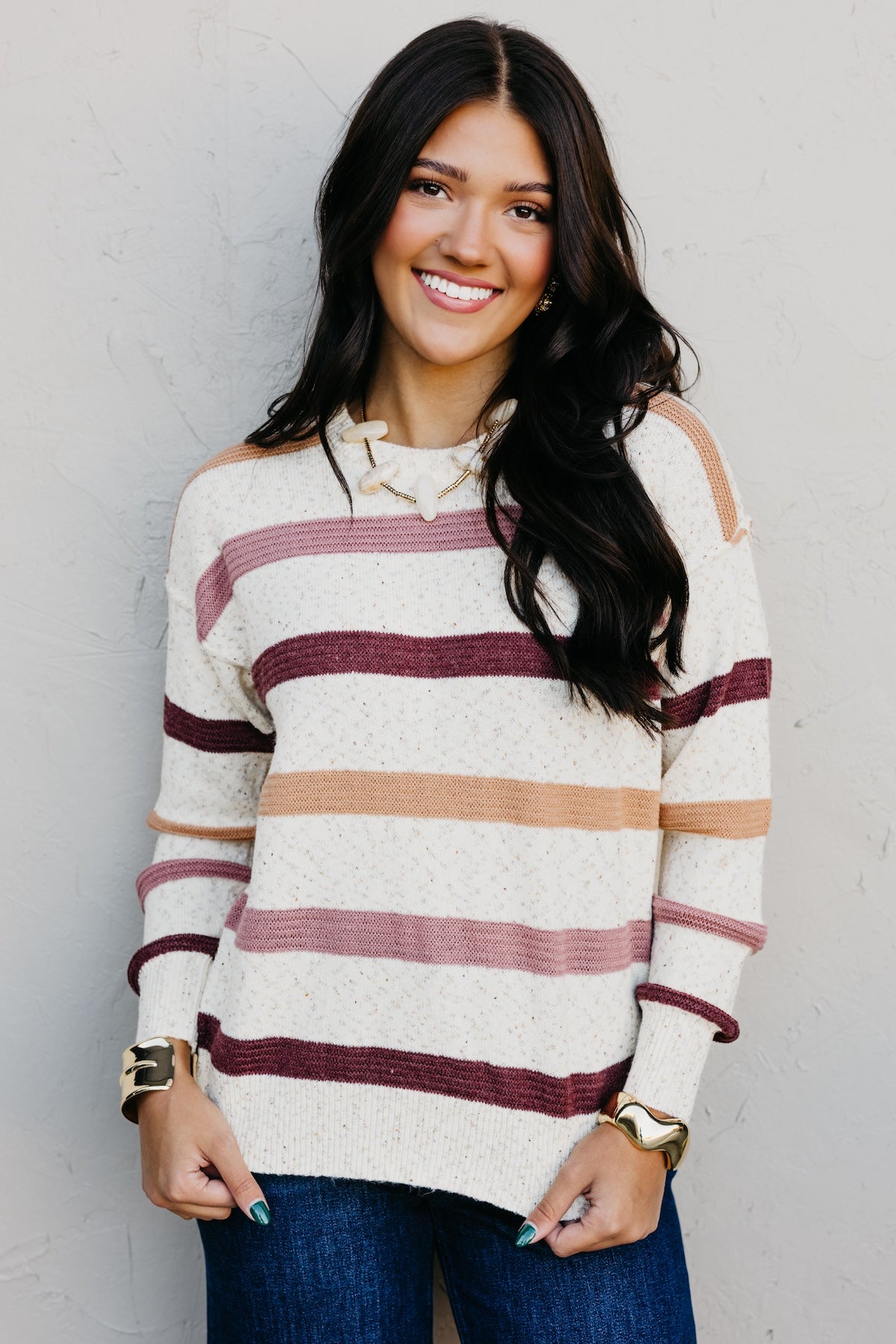 The Marlin Striped Funfetti Sweater
