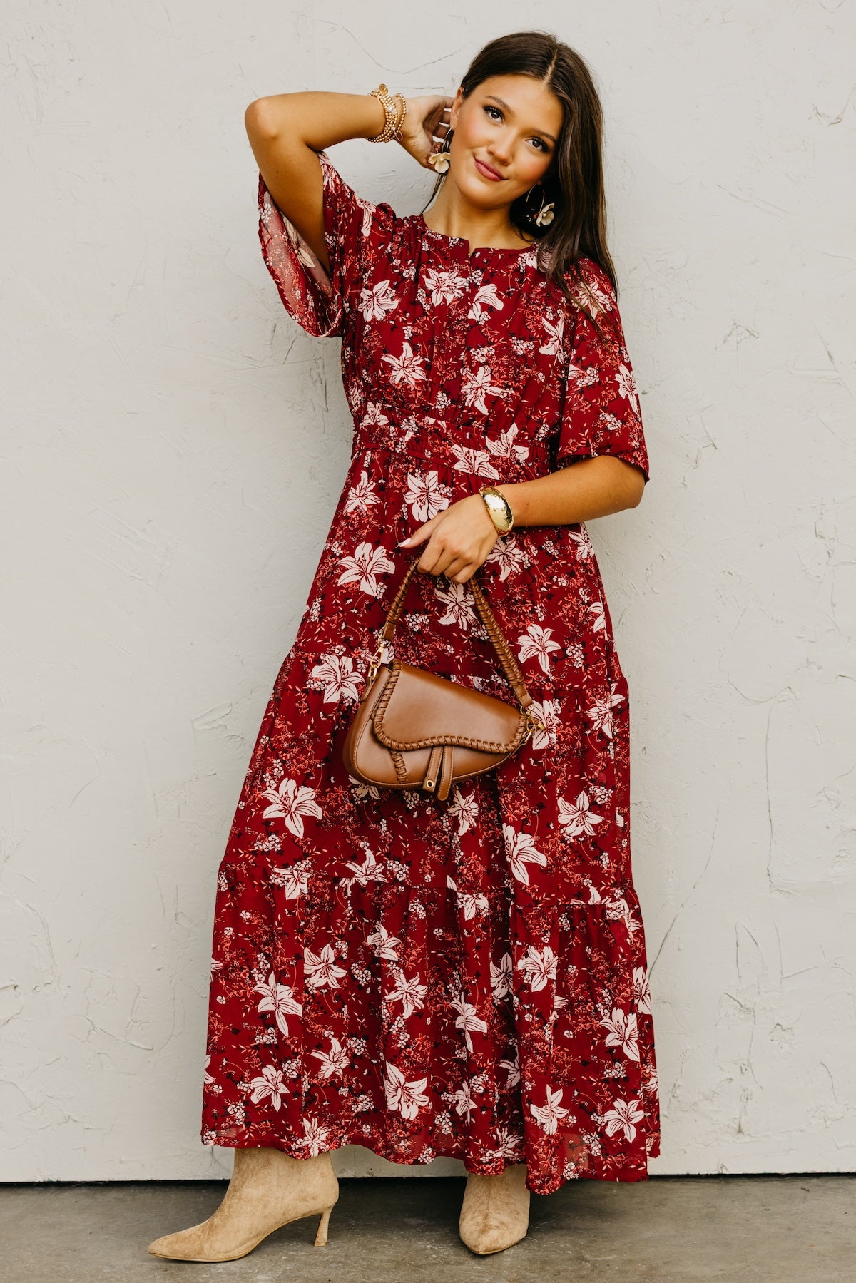 The Alvin Tiered Maxi Dress