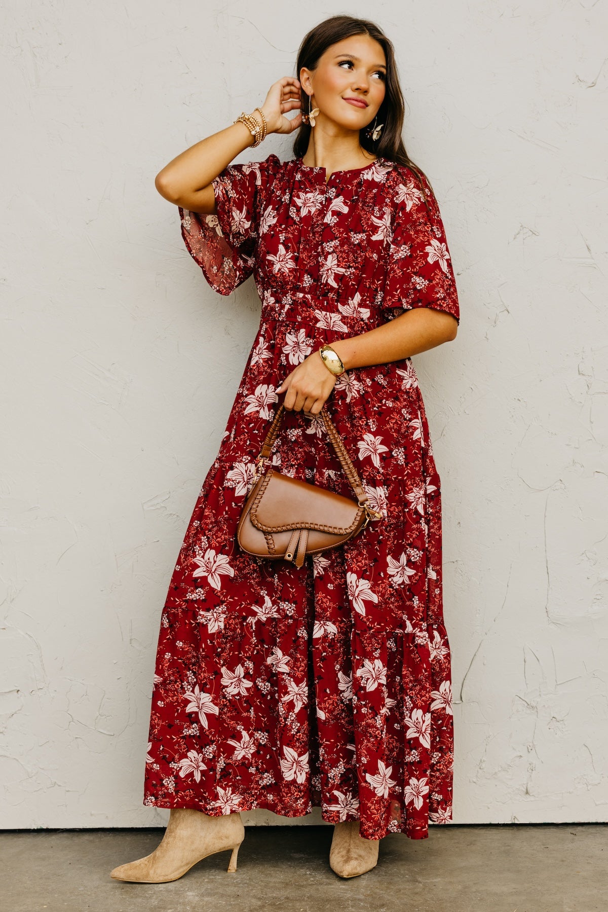 The Alvin Tiered Maxi Dress