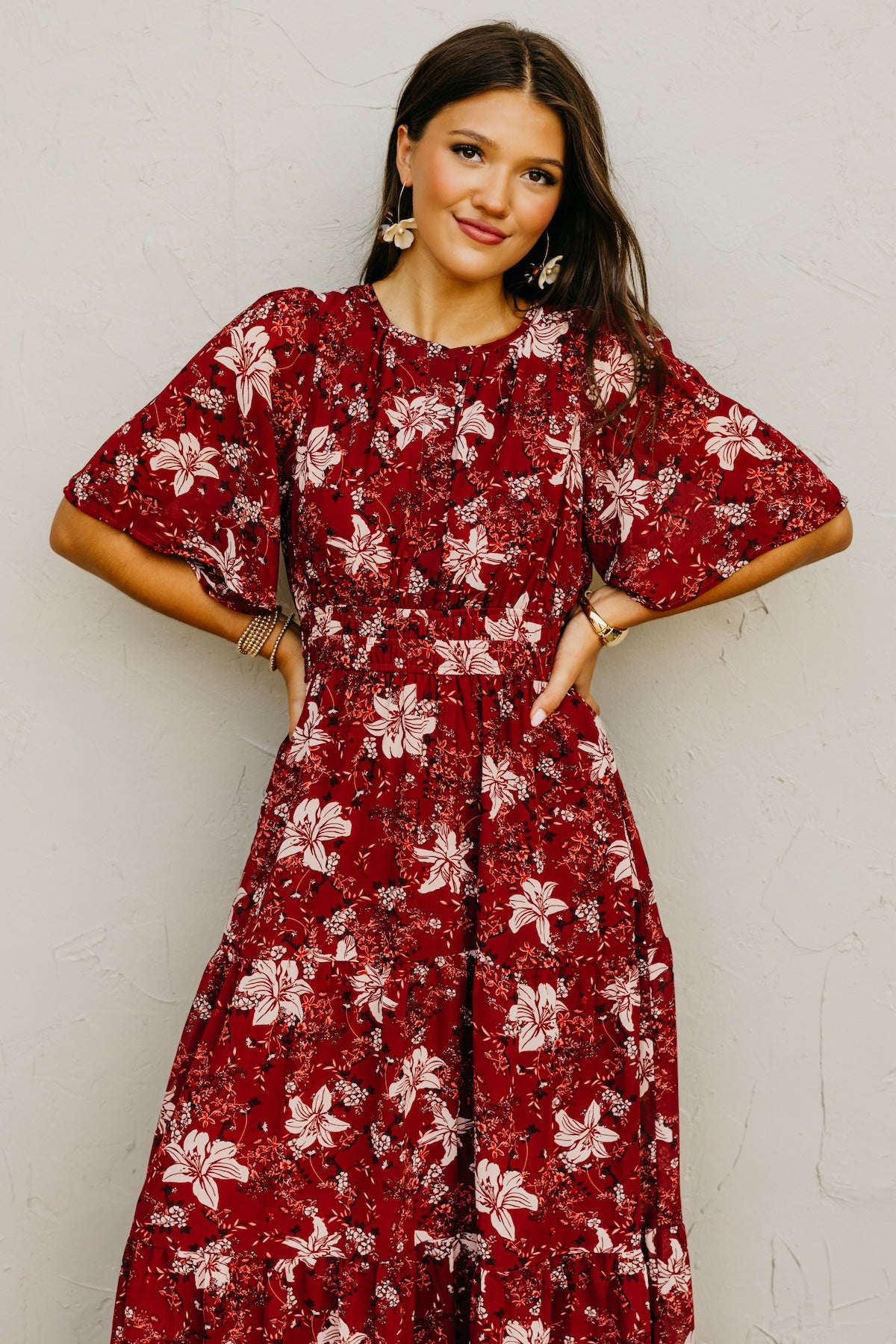 The Alvin Tiered Maxi Dress