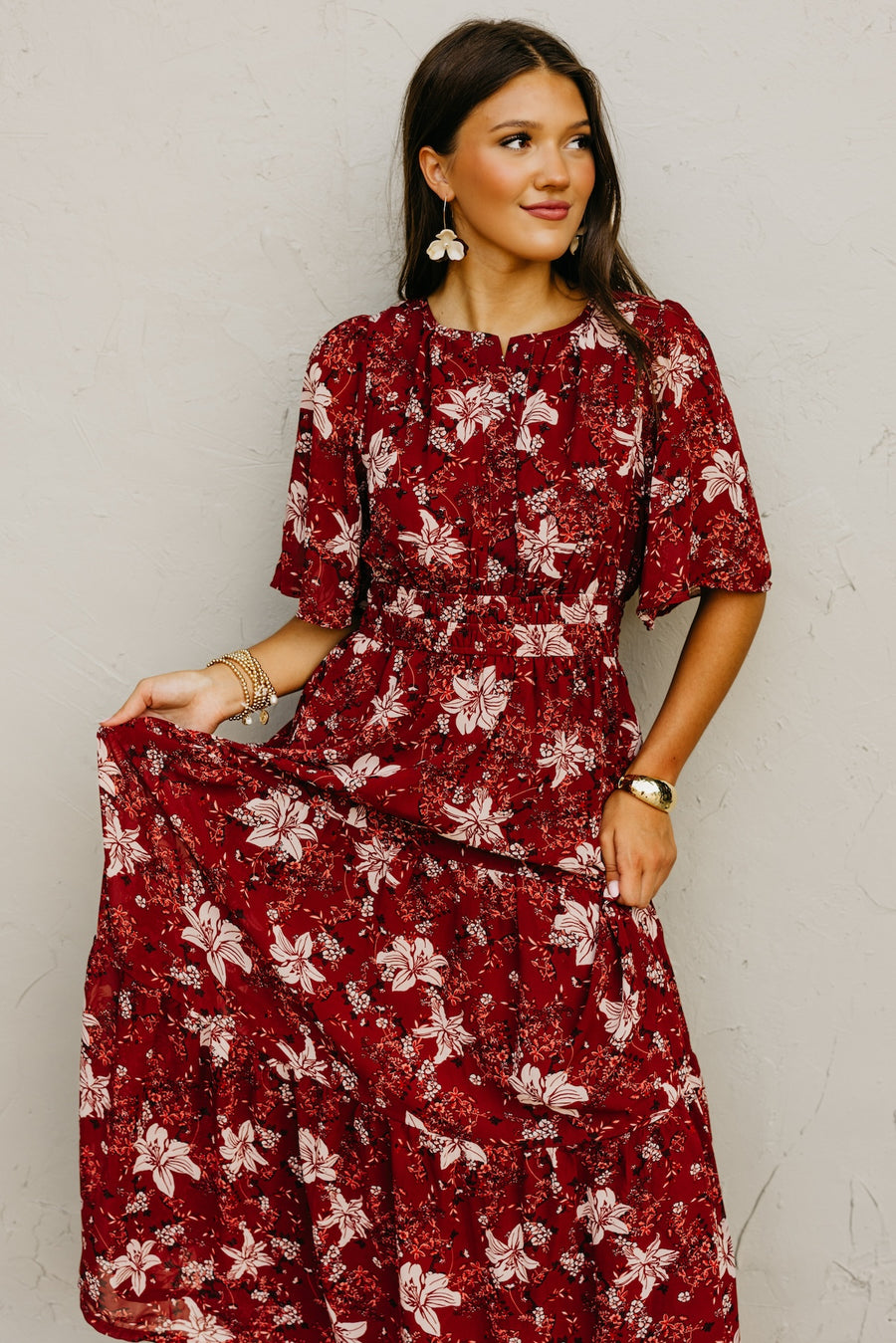 The Alvin Tiered Maxi Dress