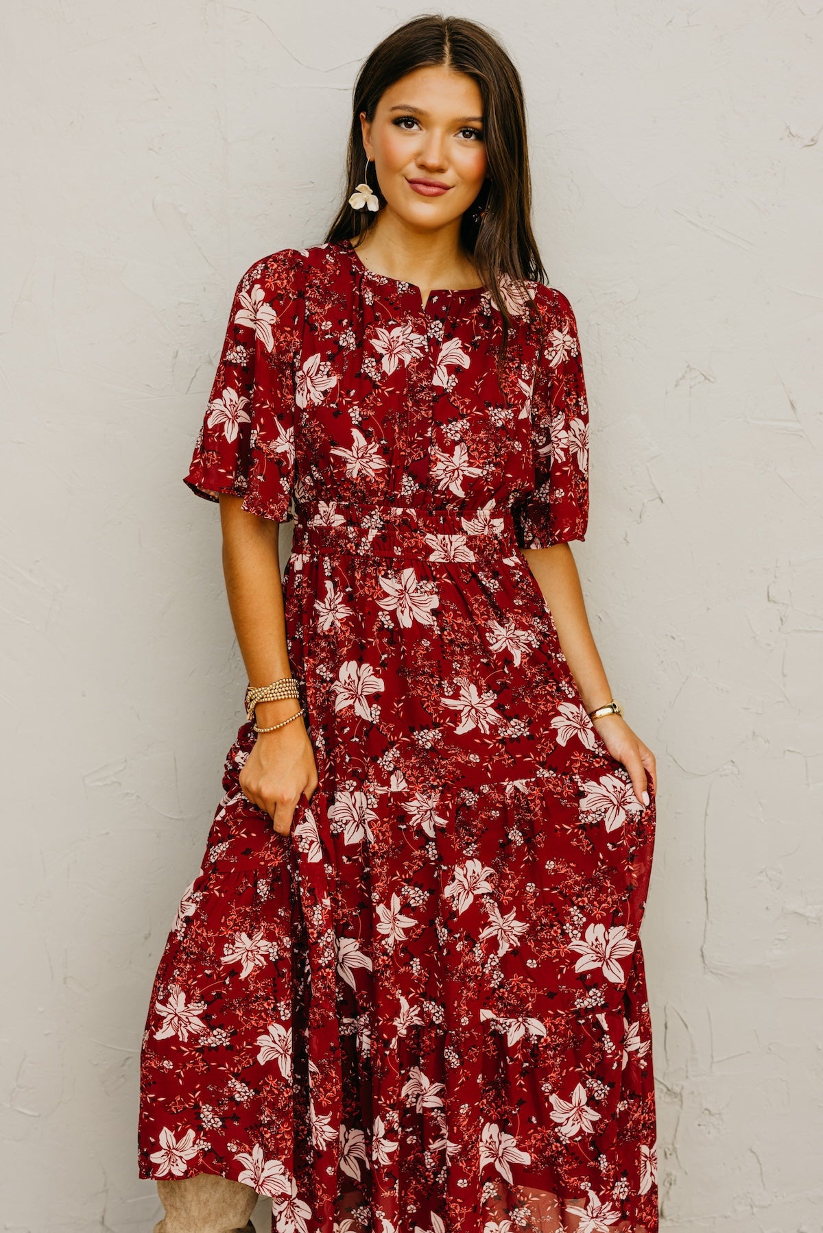 The Alvin Tiered Maxi Dress