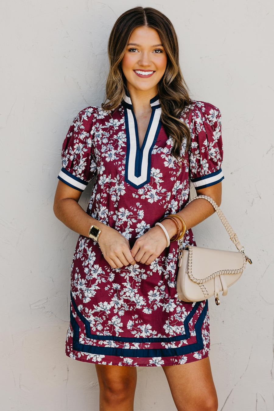 The Henzley Floral Mini Dress