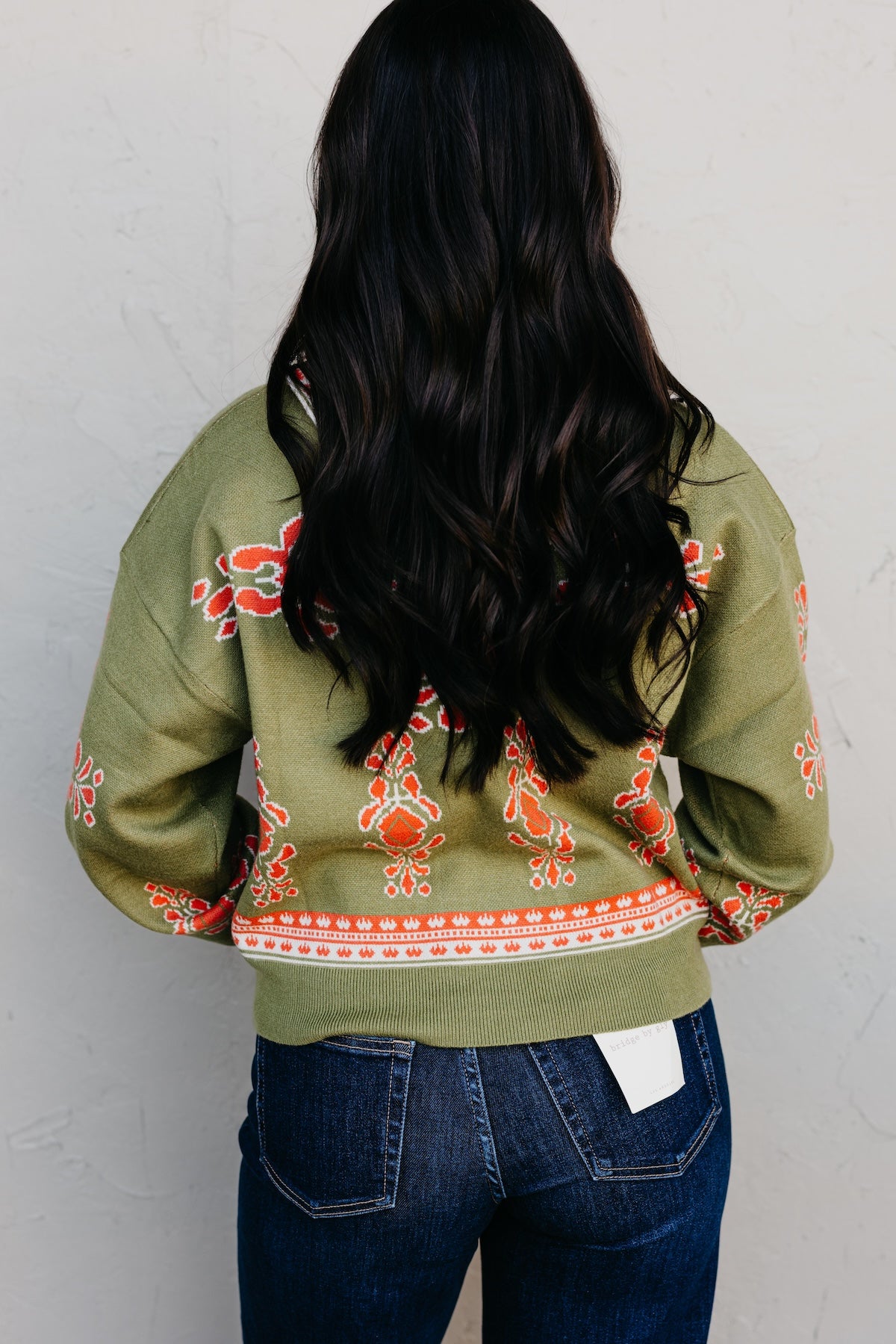 The Gwen Print Sweater