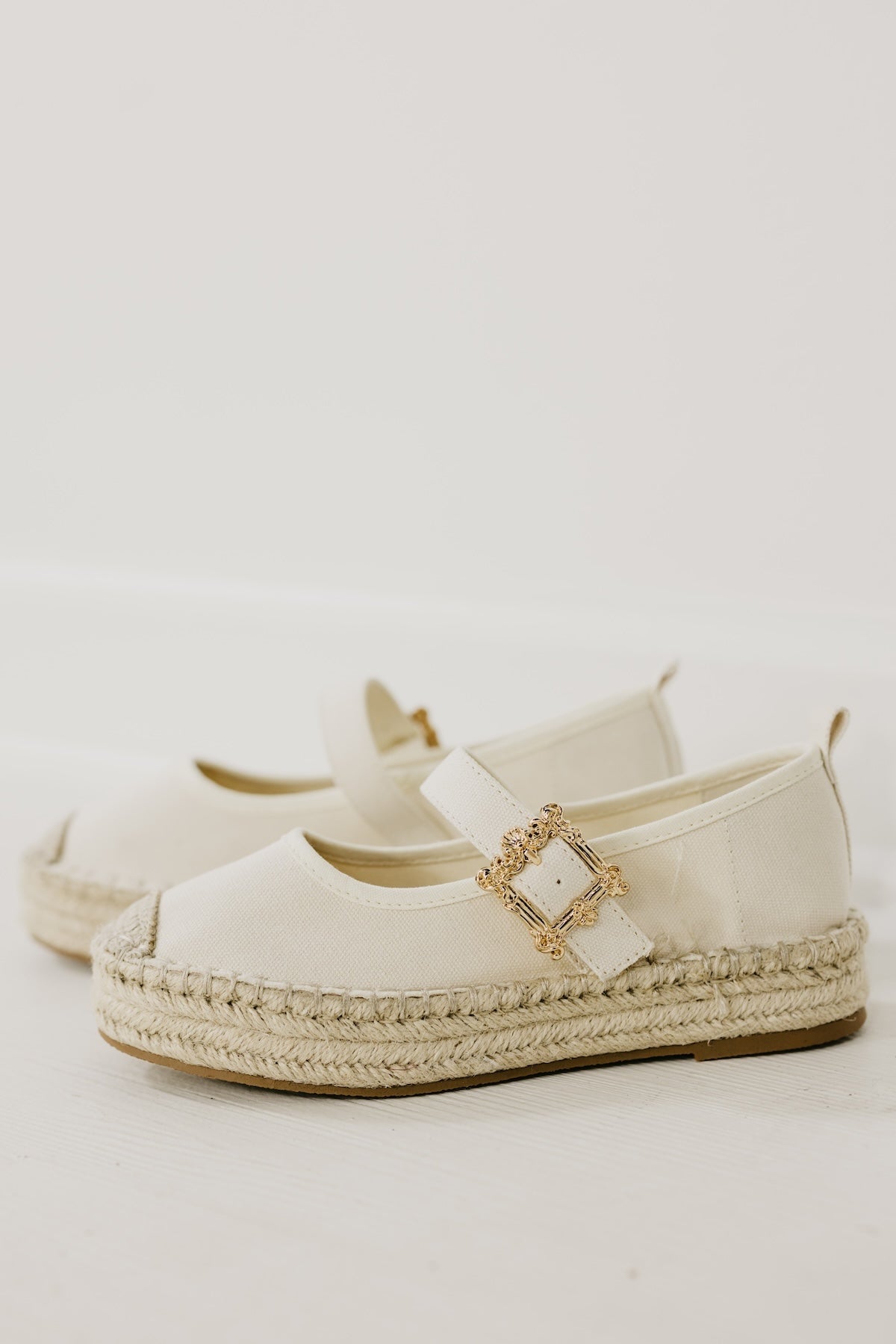The Wynna Espadrille Mary Jane Flats
