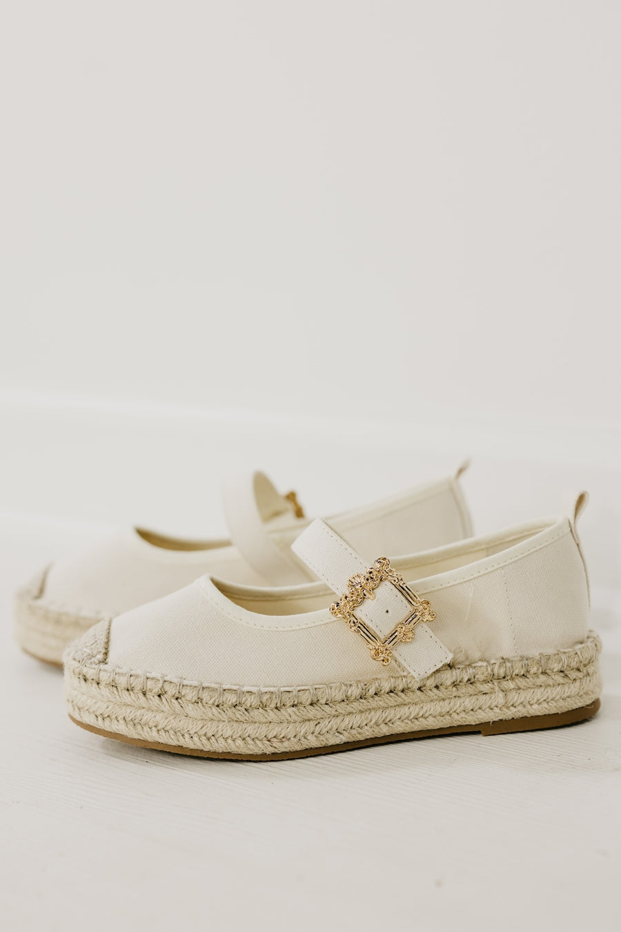 The Wynna Espadrille Mary Jane Flats