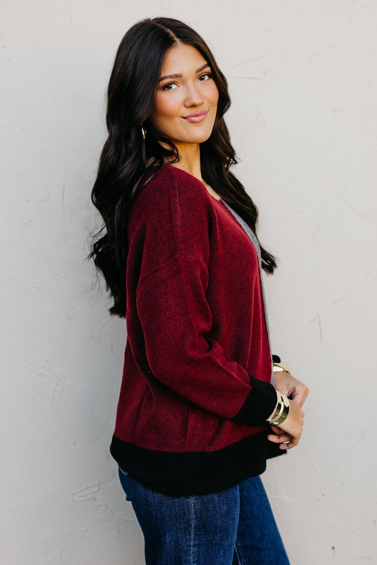 The Wendi Colorblock Knit Sweater