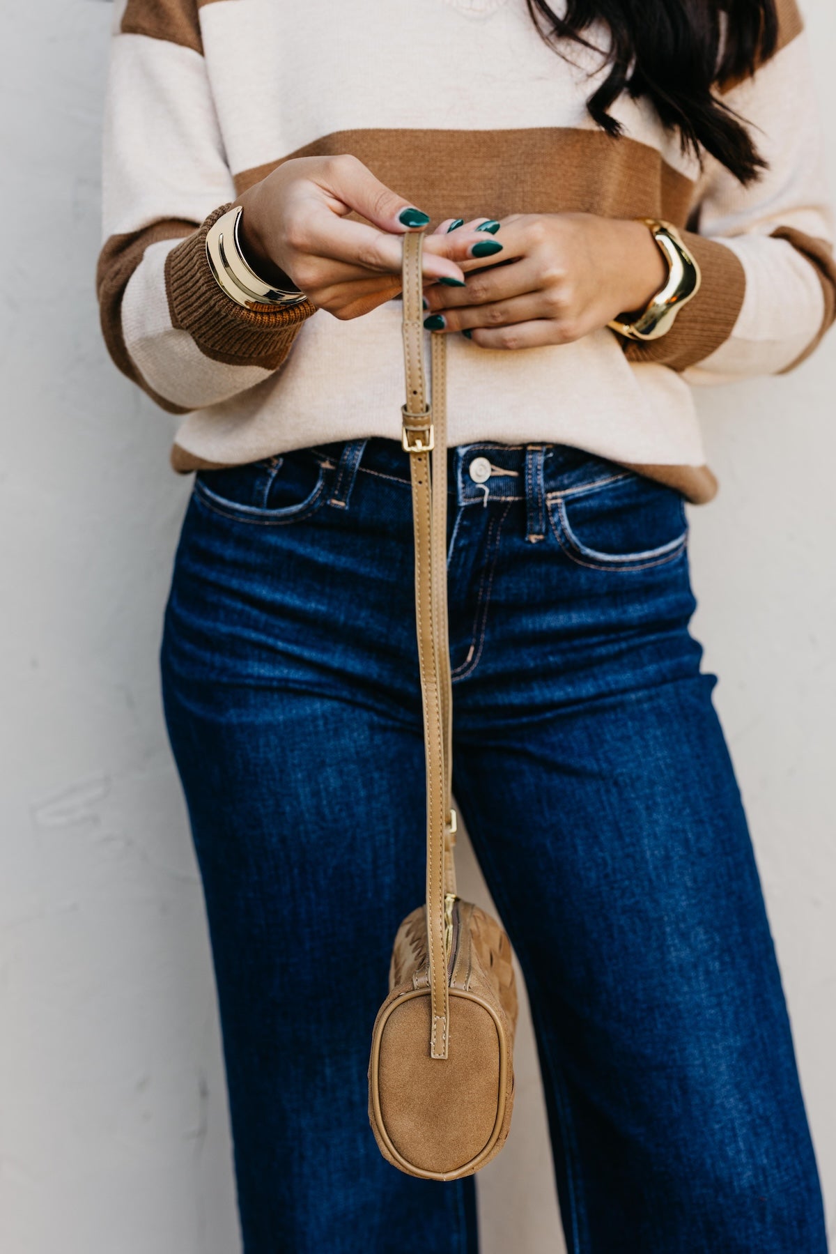 The Selah Woven Shoulder Bag