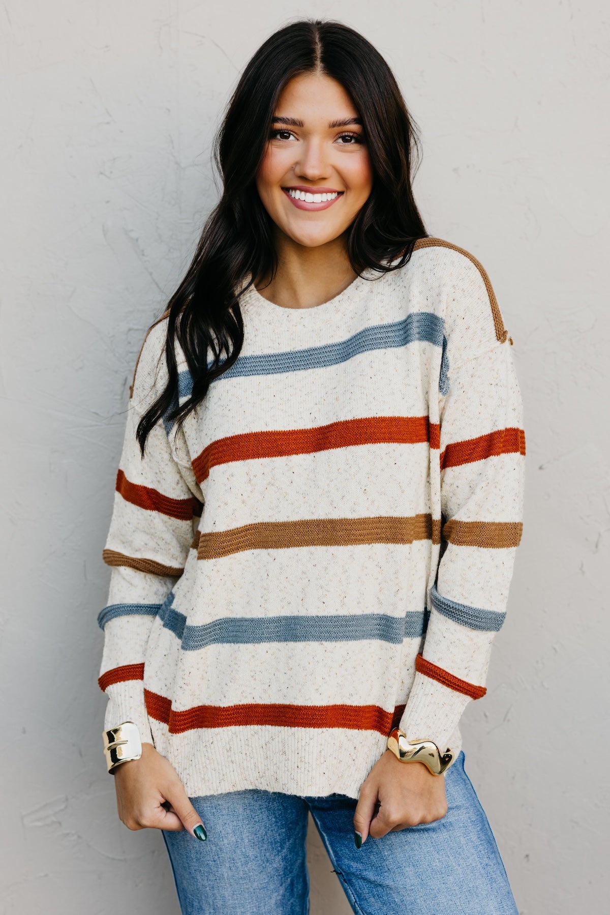 The Marlin Striped Funfetti Sweater