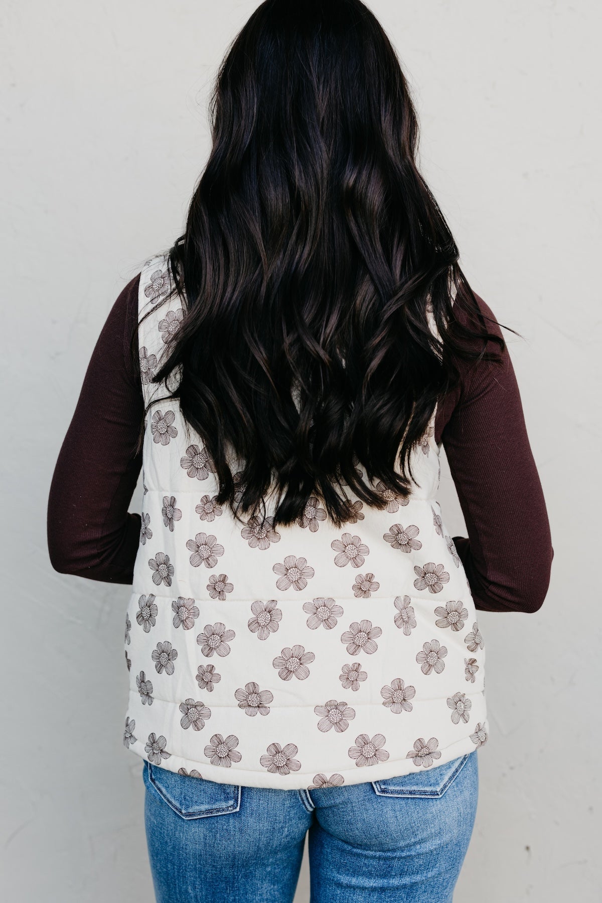 The Analia Floral Vest