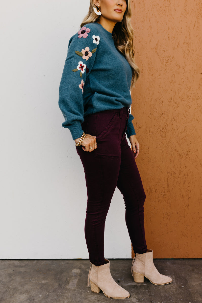 Kan Can Denim | High Rise Utility Ankle Skinny Jeans KC9305BG