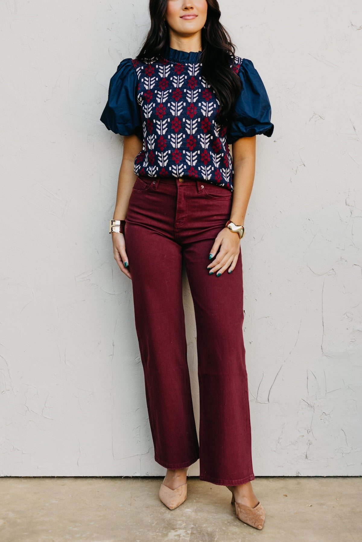 Mica Denim | High Rise Wide Leg Denim