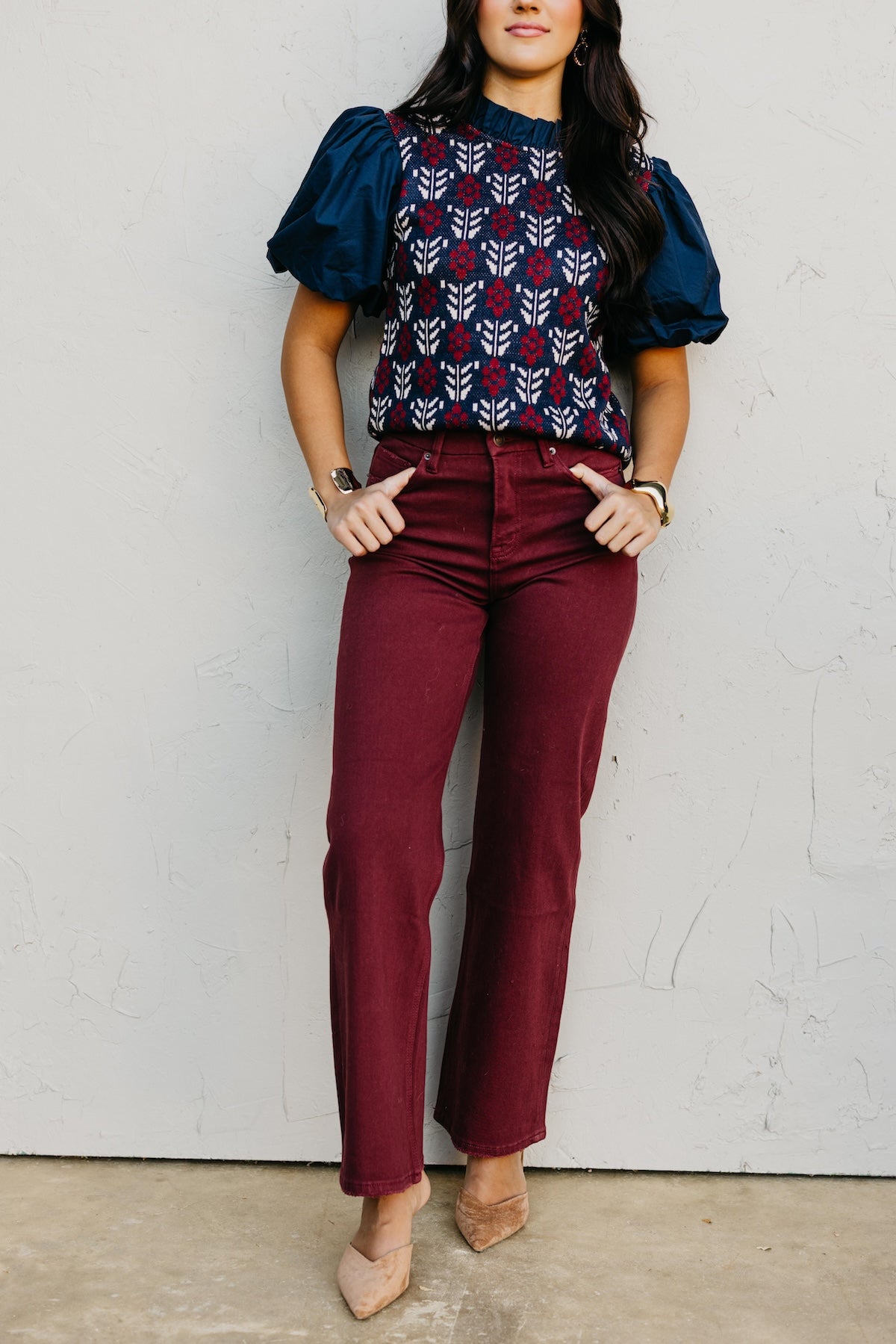 Mica Denim | High Rise Wide Leg Denim