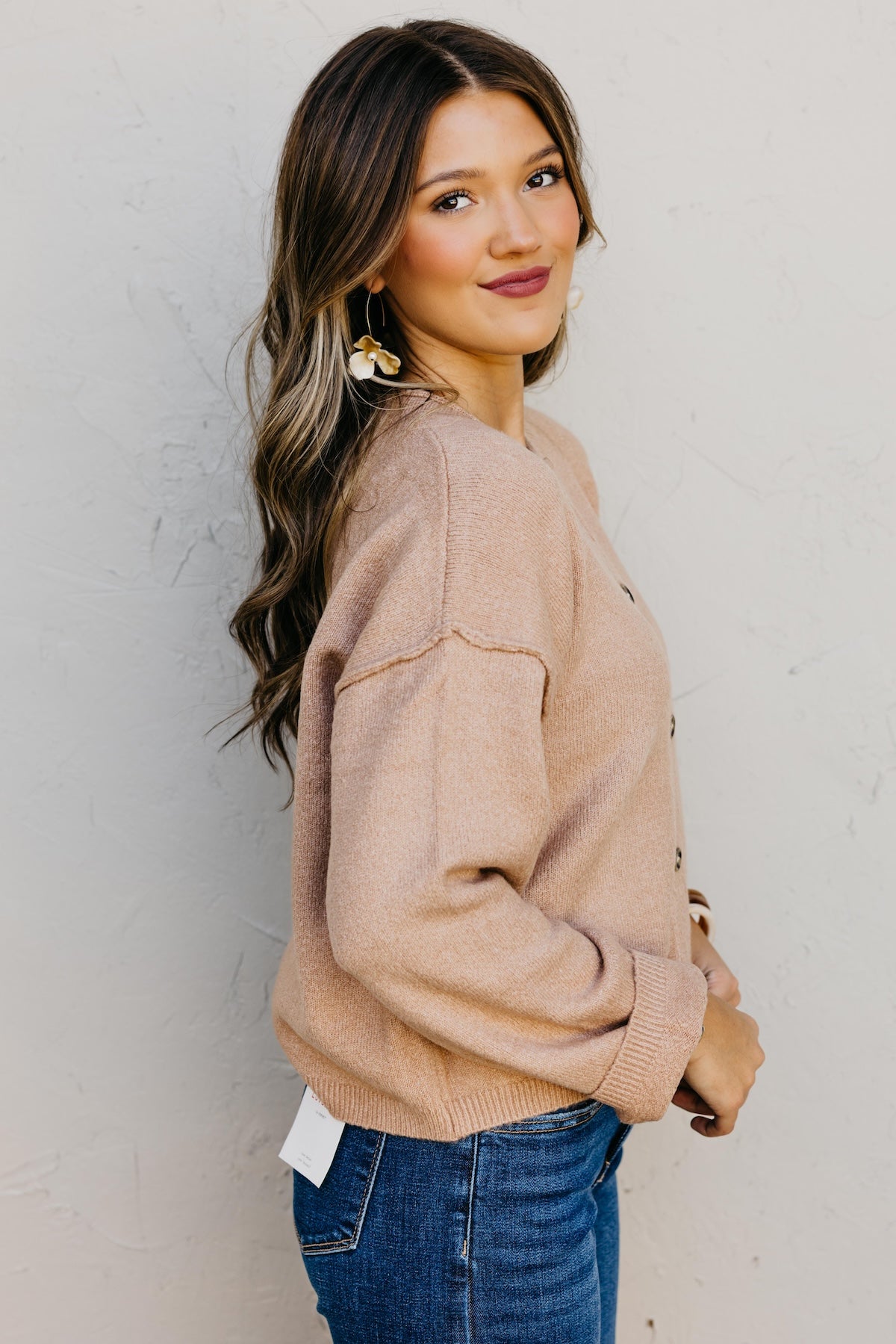 The Rhea Button-Front Cardigan Sweater