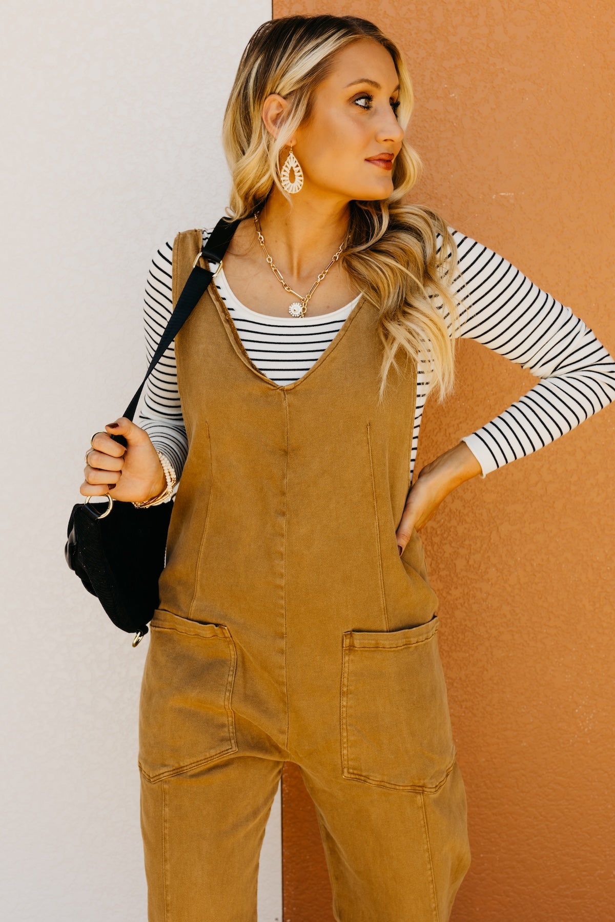The Holland Adjustable Denim Jumpsuit