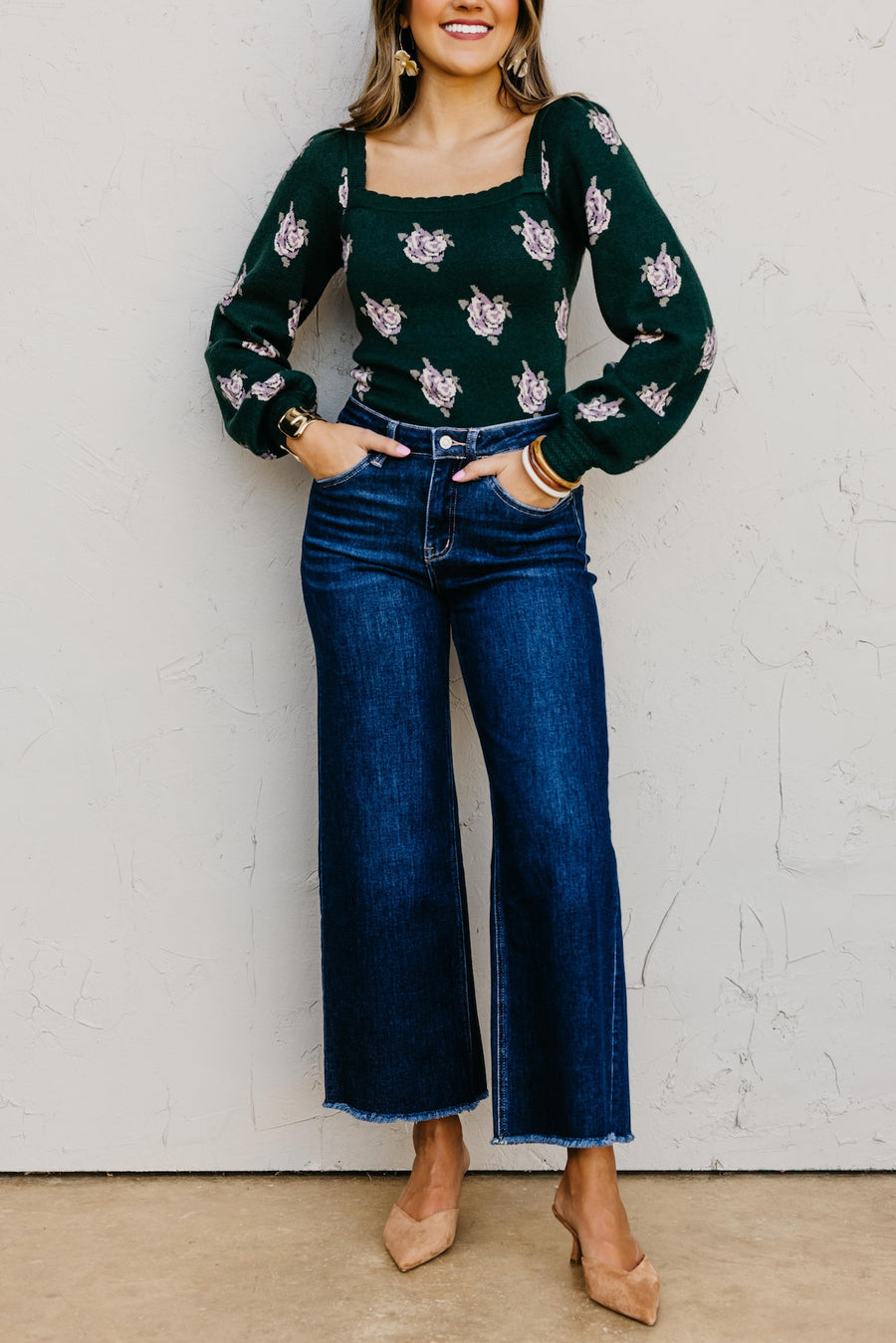 Bridge by Gly by Vervet Denim | High Rise Wide Leg Denim