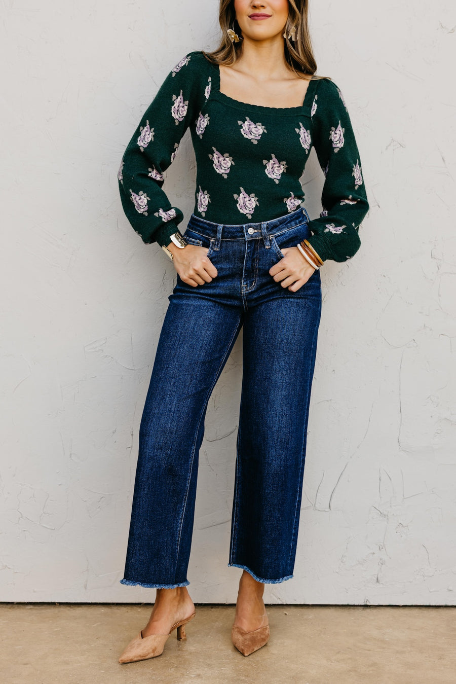Bridge by Gly by Vervet Denim | High Rise Wide Leg Denim