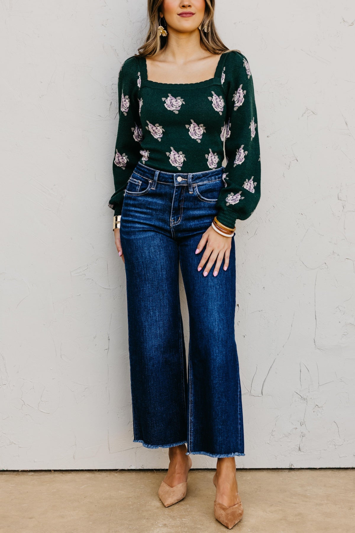 Bridge by Gly by Vervet Denim | High Rise Wide Leg Denim