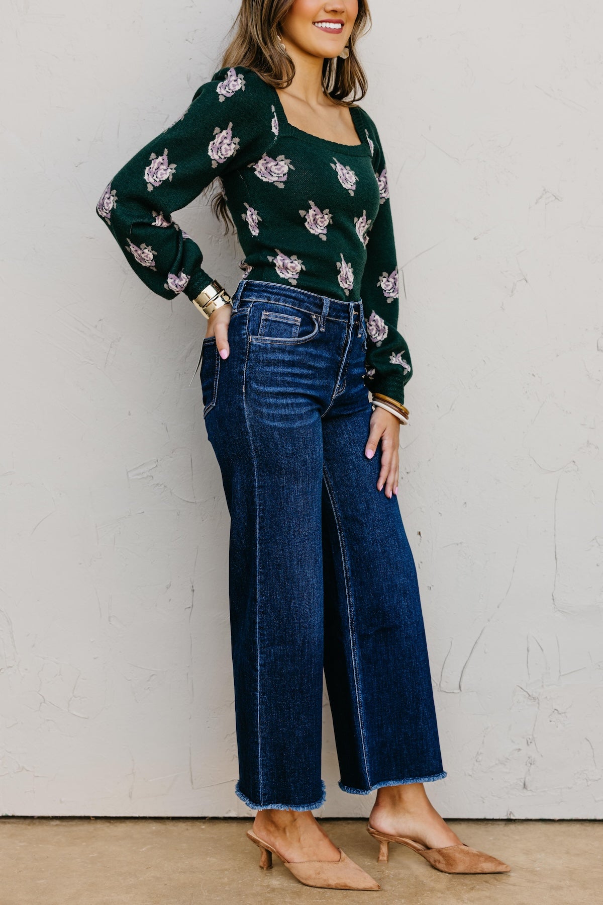 Bridge by Gly by Vervet Denim | High Rise Wide Leg Denim