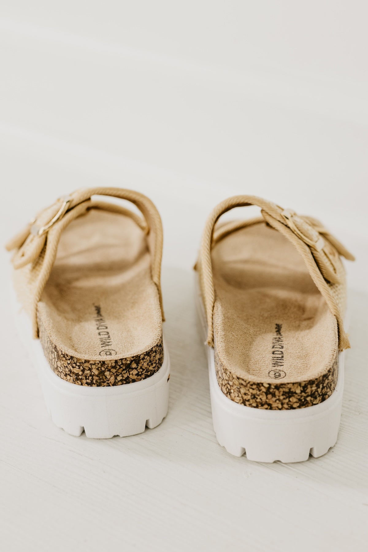 The Joonie Chunky Double Strap Sandal