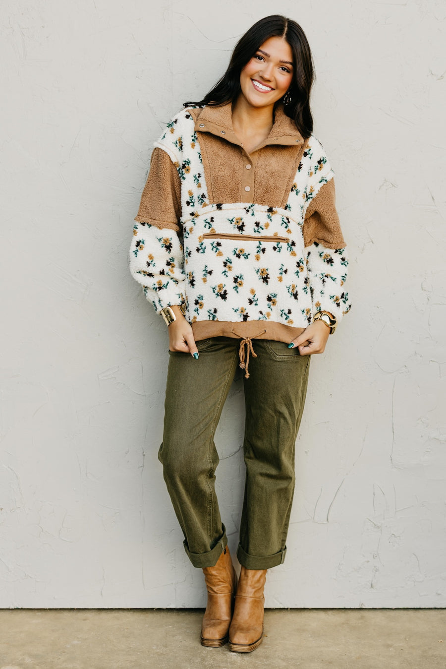 The Giana Fleece Pullover