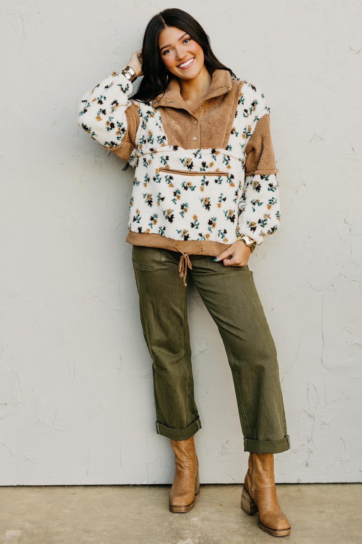 The Giana Fleece Pullover