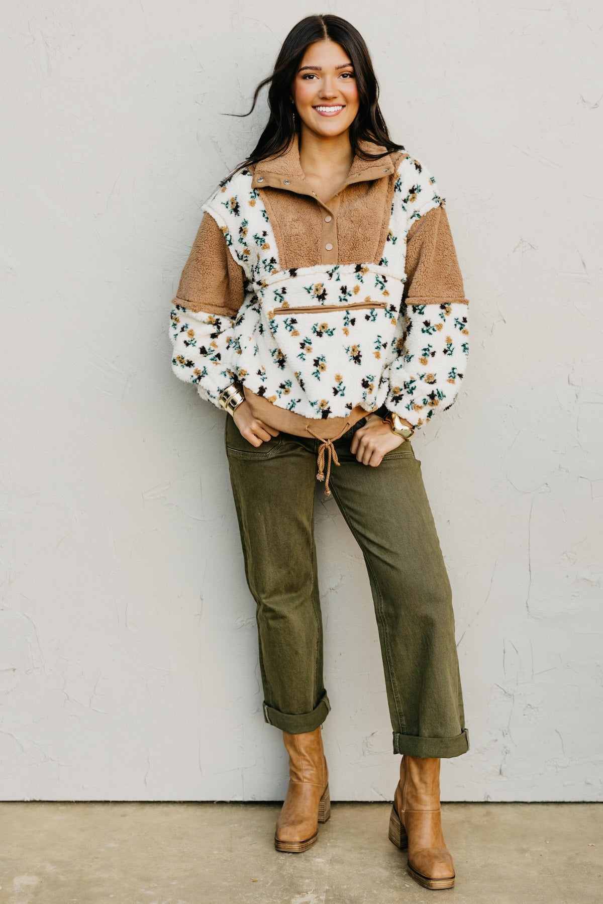 The Giana Fleece Pullover