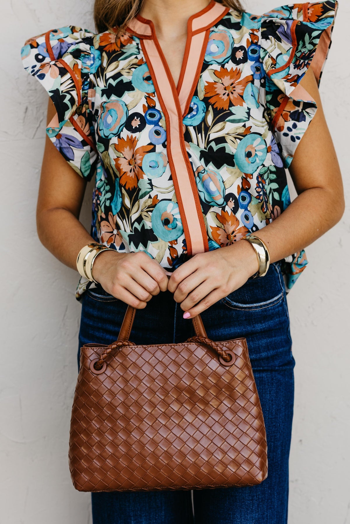 The Xavier Woven Knot Bag