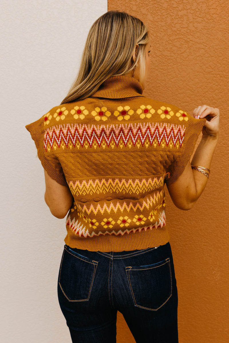 The Ira Turtleneck Sweater Vest